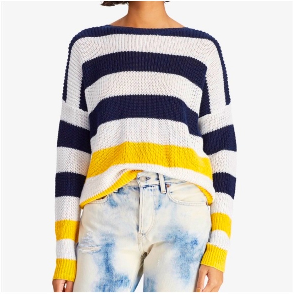 NWOT Polo Ralph Lauren Stripe Sweater